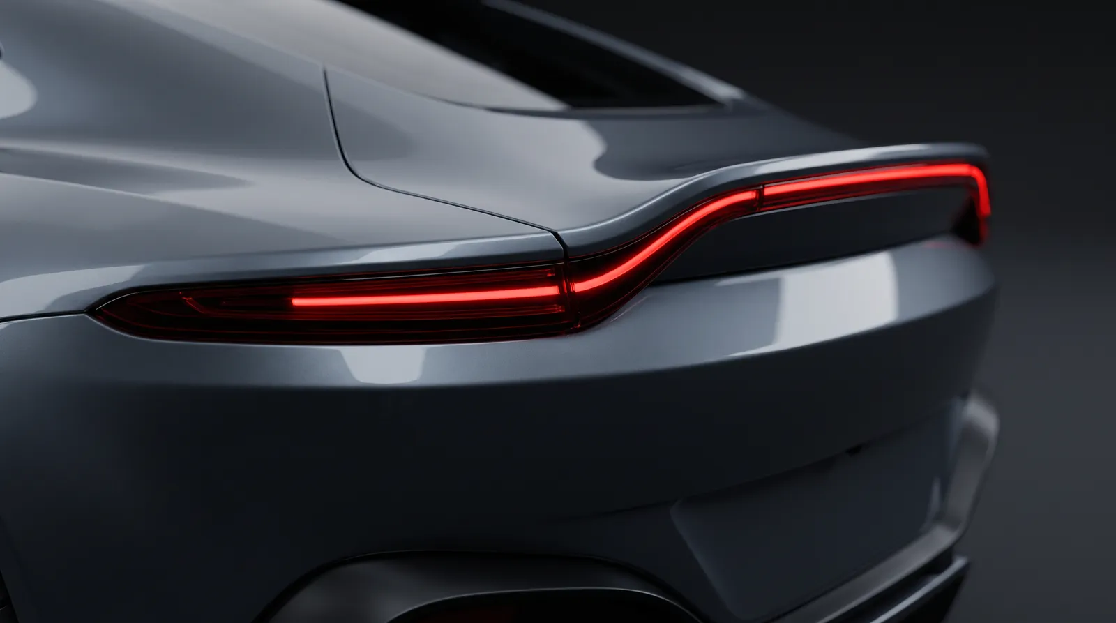 Detail van een Aston Martin Vantage