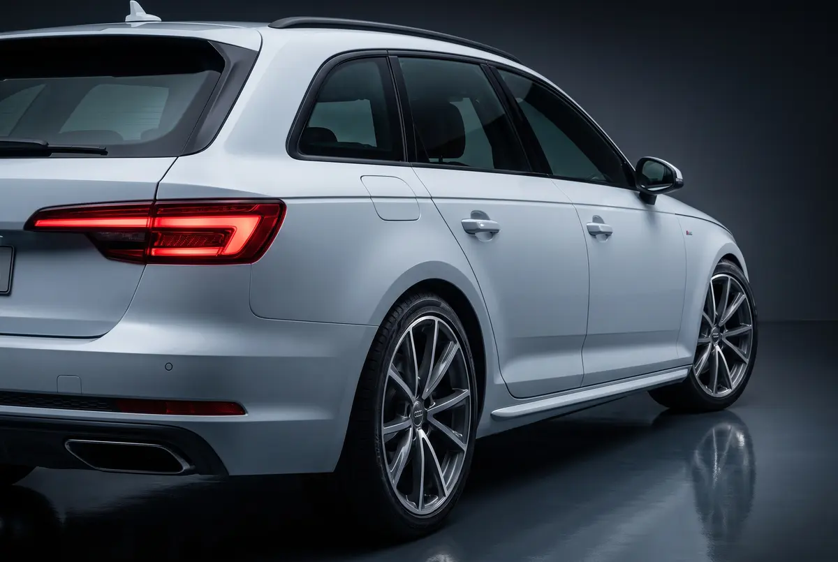 Detail van een Audi A4
