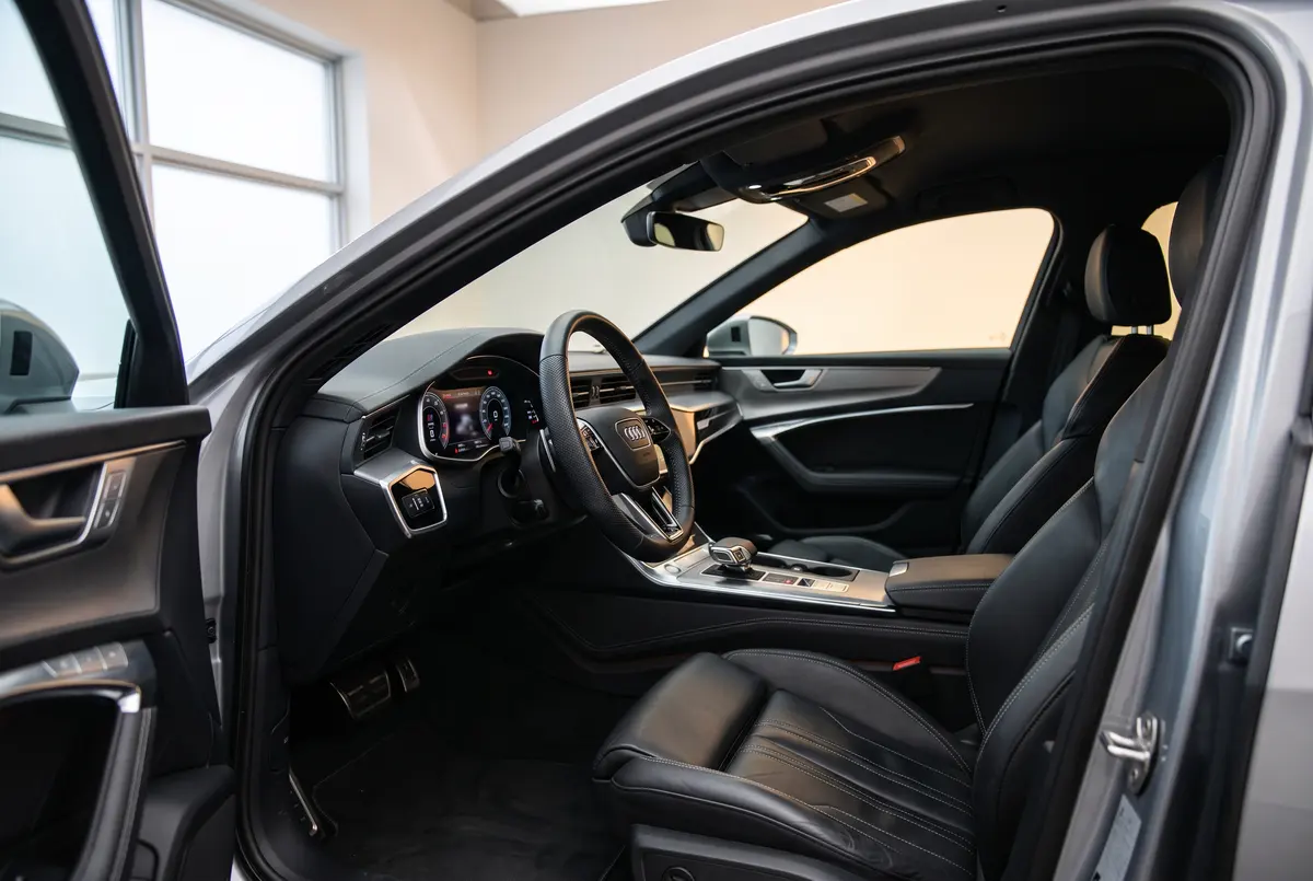 Interieur van een Audi