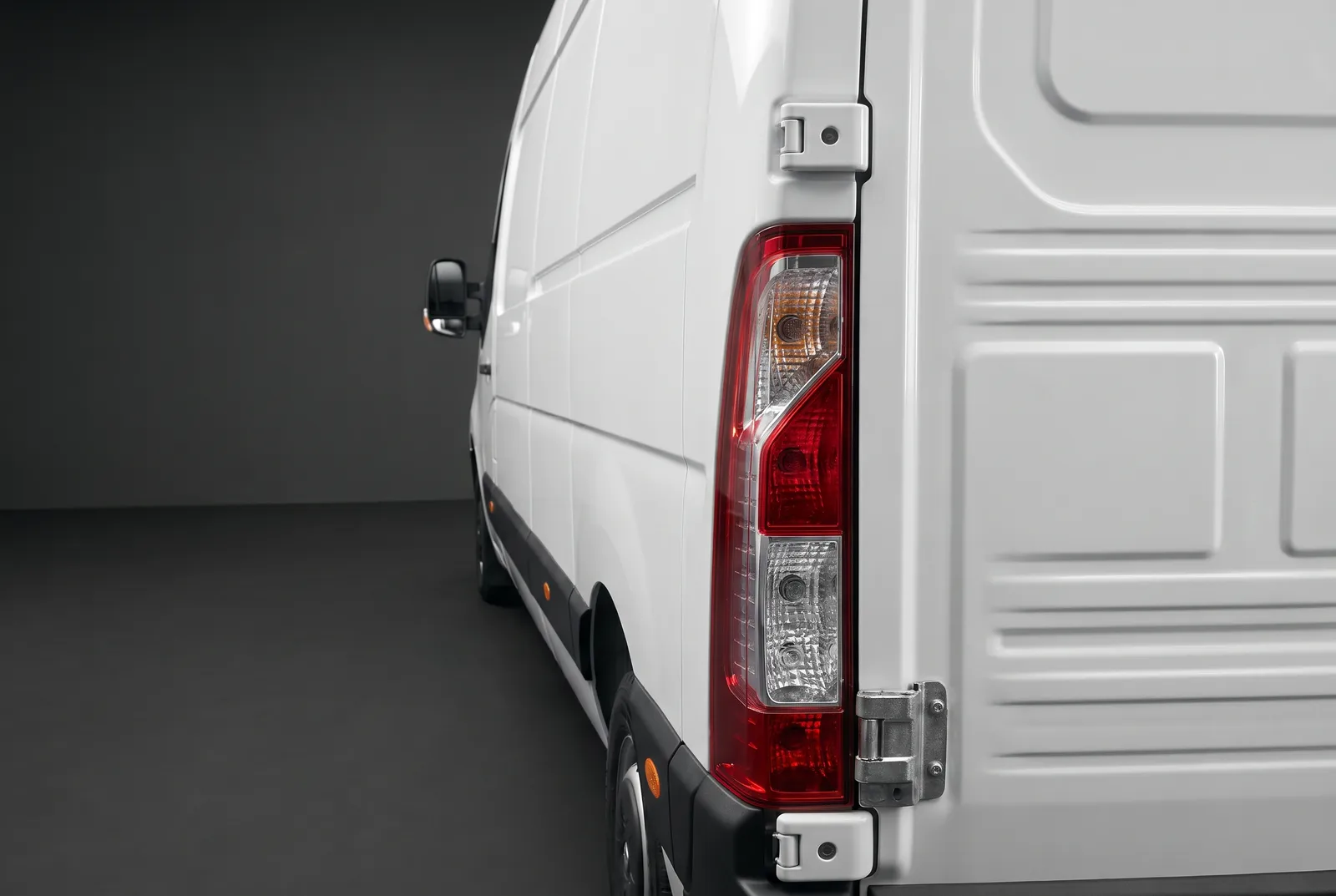 Detail van een Bedrijfswagen