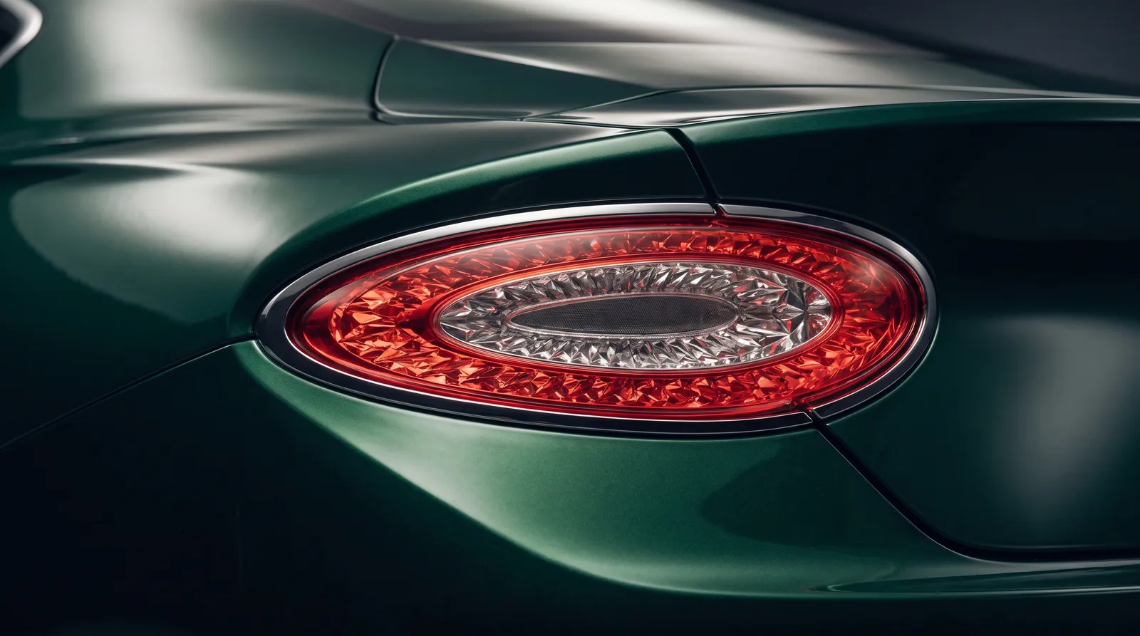 Detail van een Bentley Flying Spur