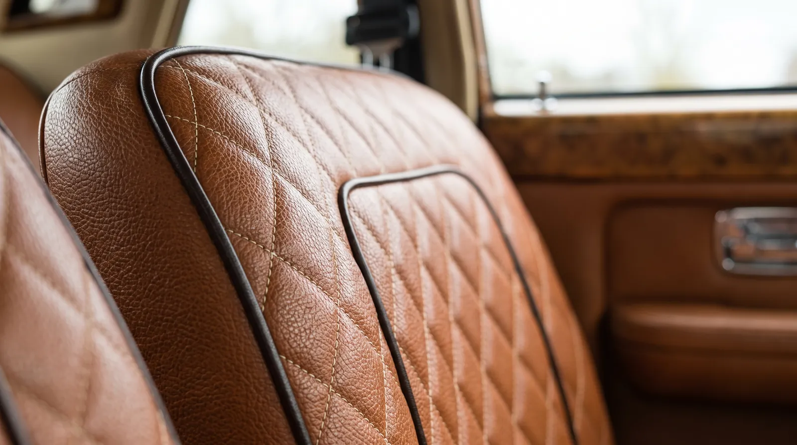 Detail van een Bentley