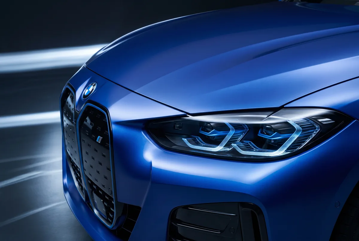 Detail van een BMW i4