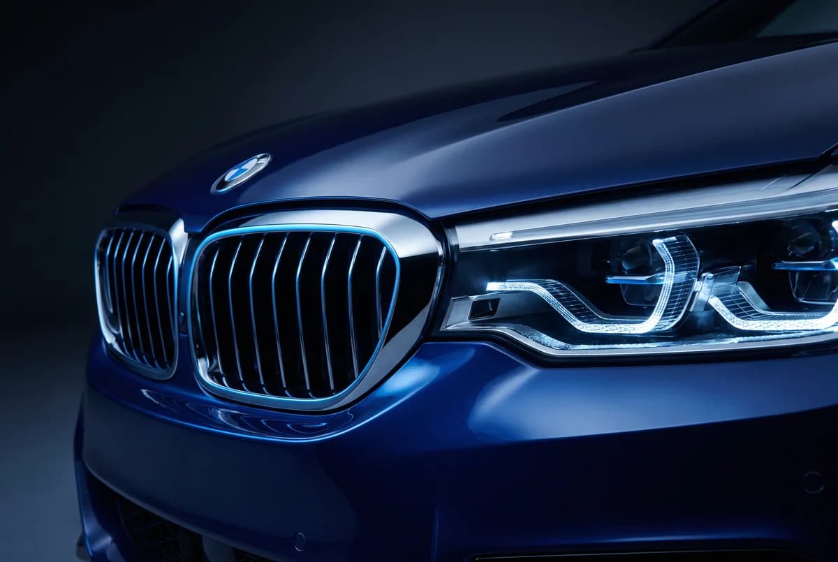 Detail van een BMW