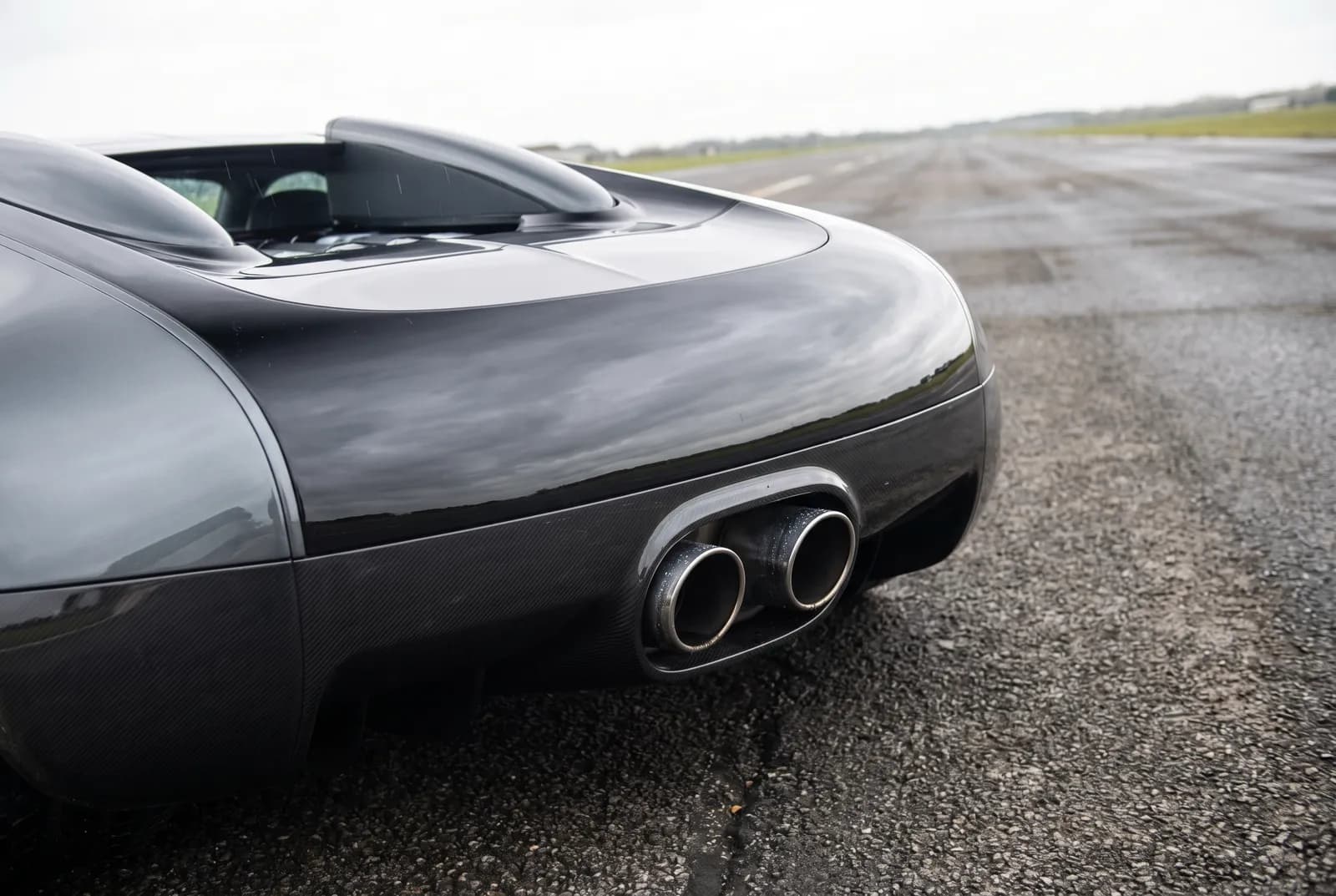 Detail van een Bugatti Veyron