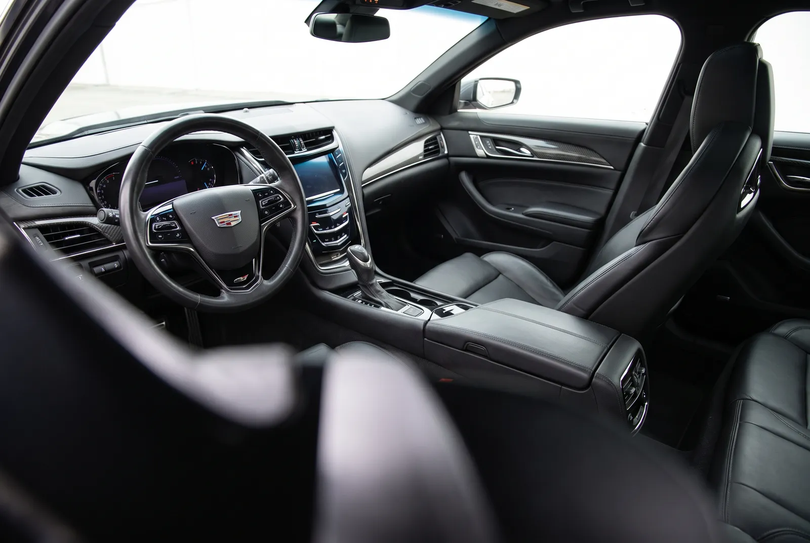 Interieur van een Cadillac