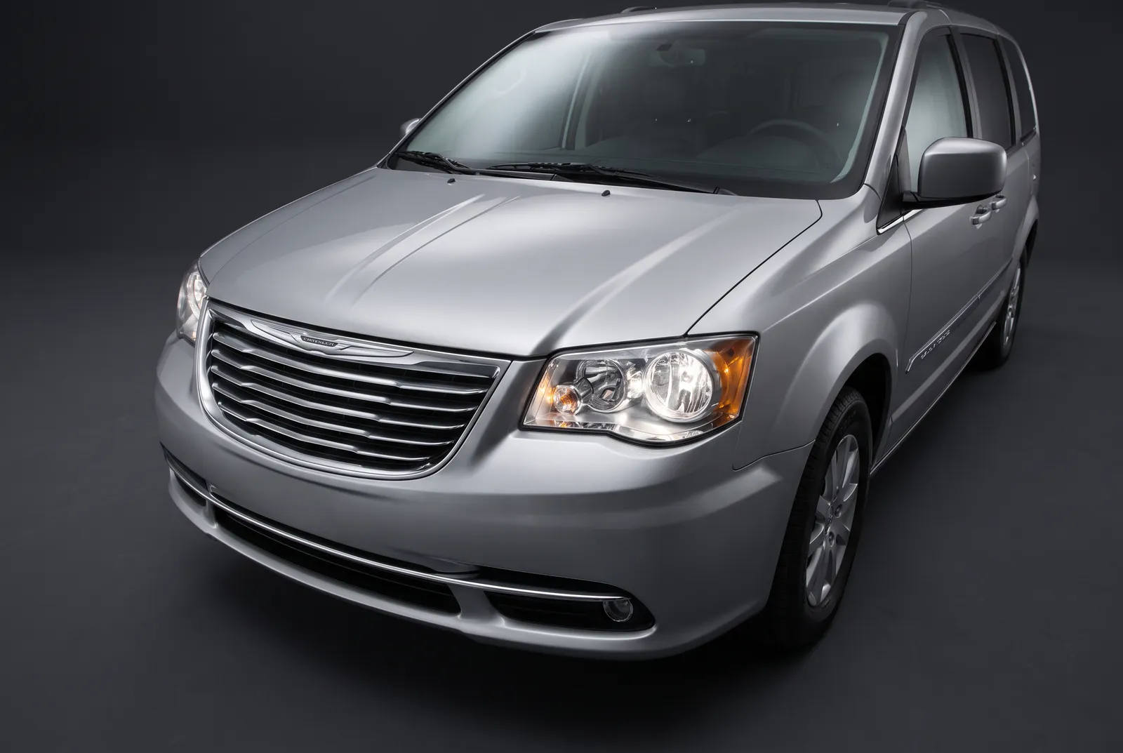 Detail van een Chrysler