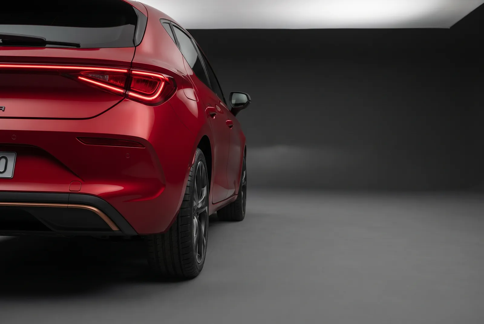 Detail van een Cupra Leon