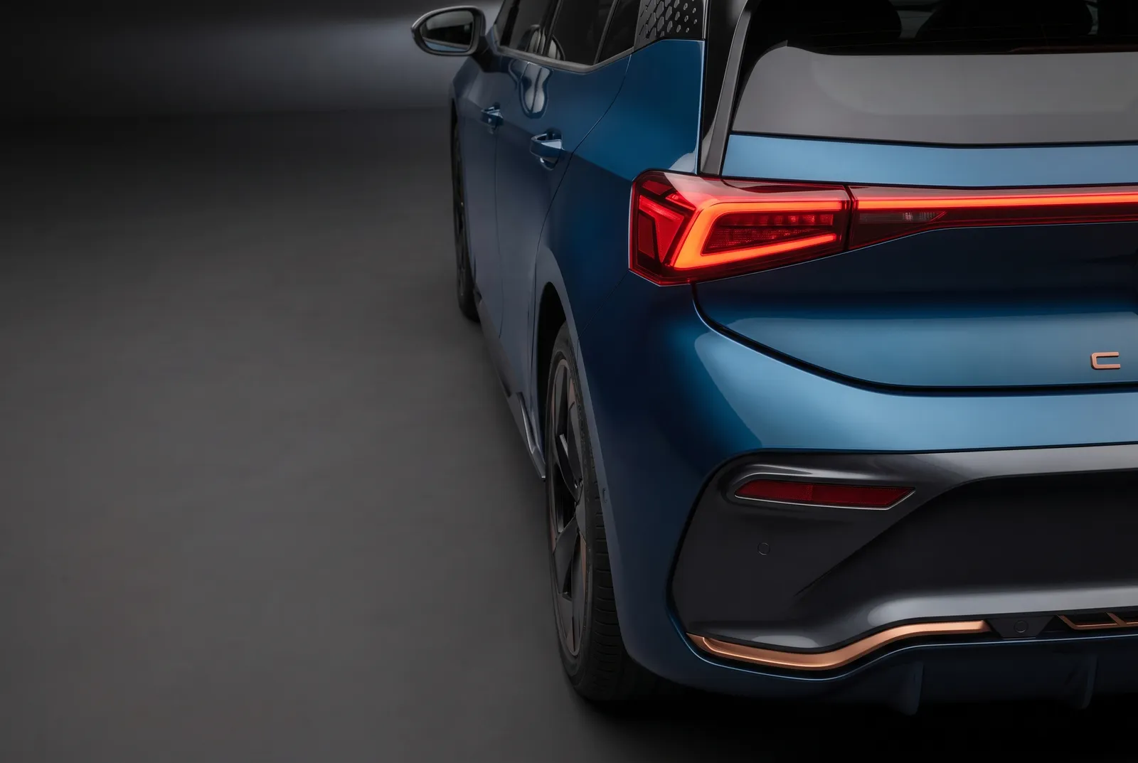 Detail van een Cupra