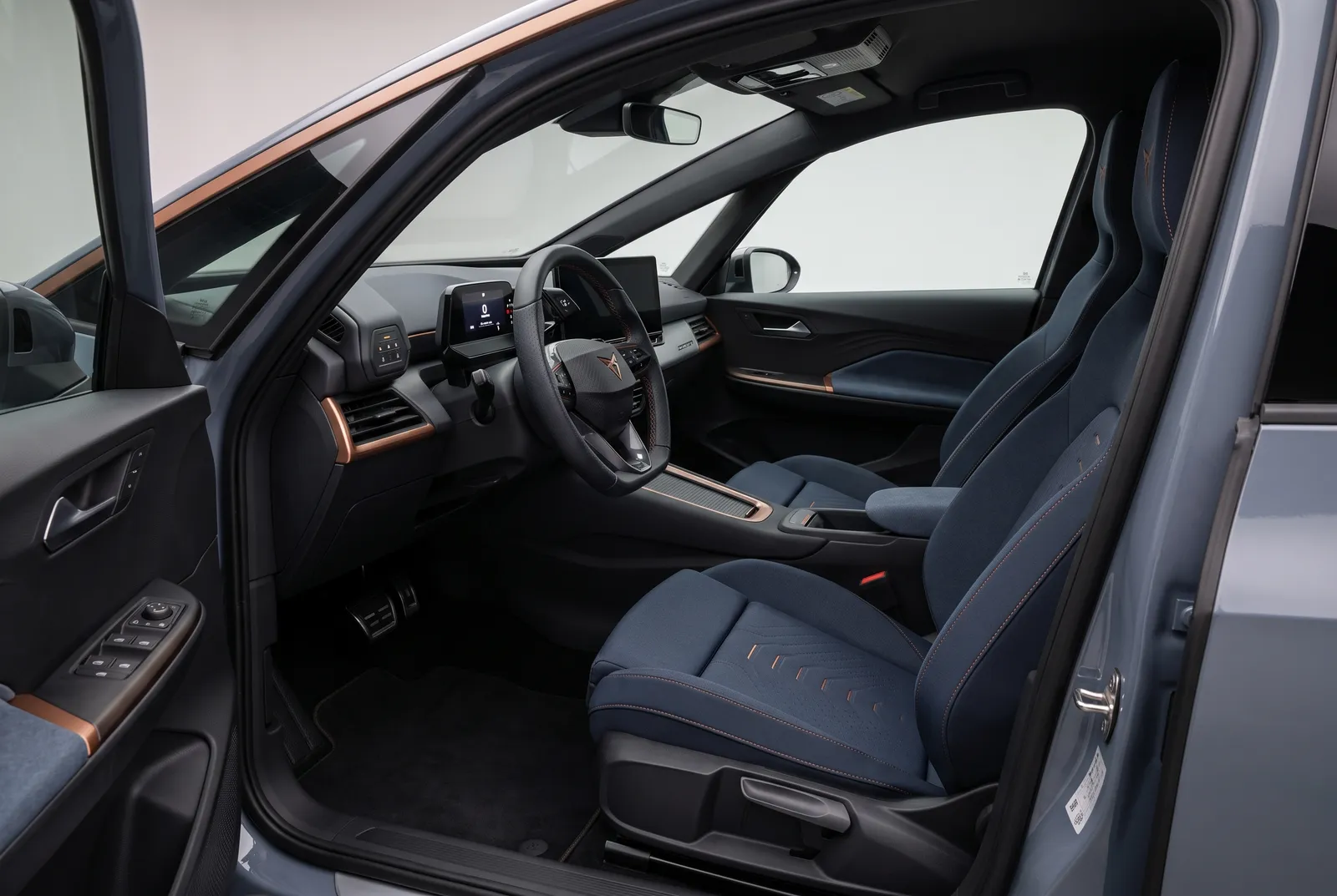 Interieur van een Cupra