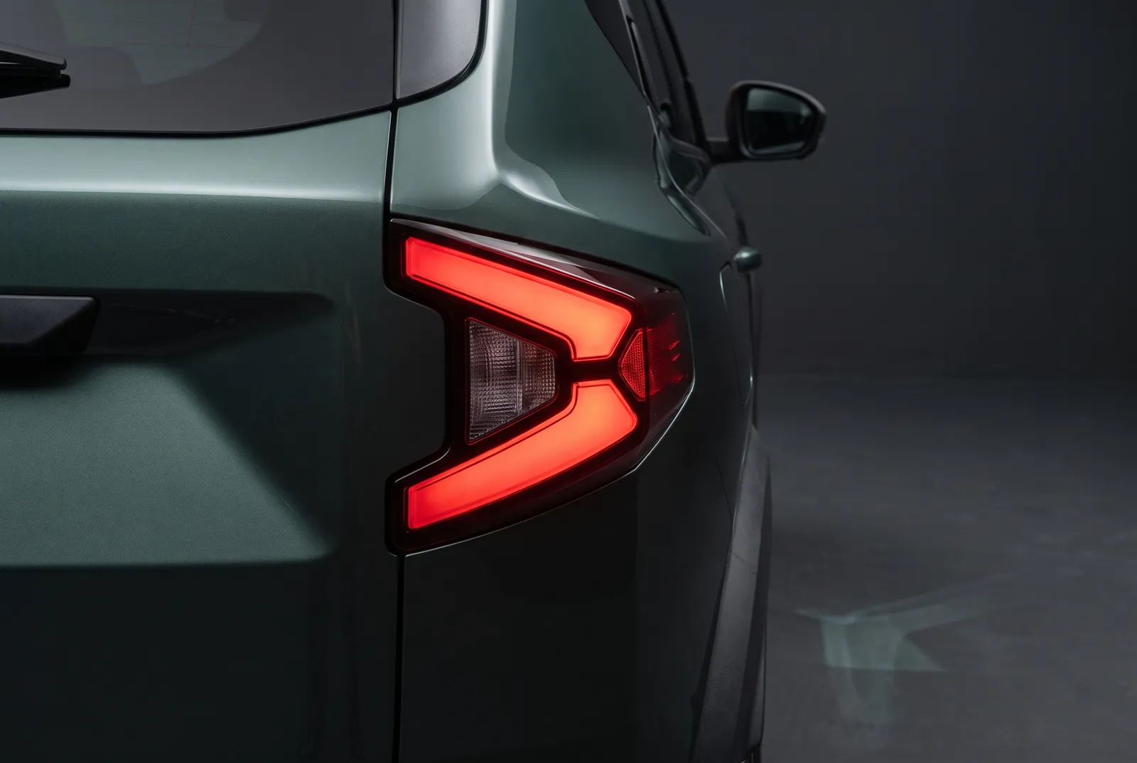Detail van een Dacia Duster