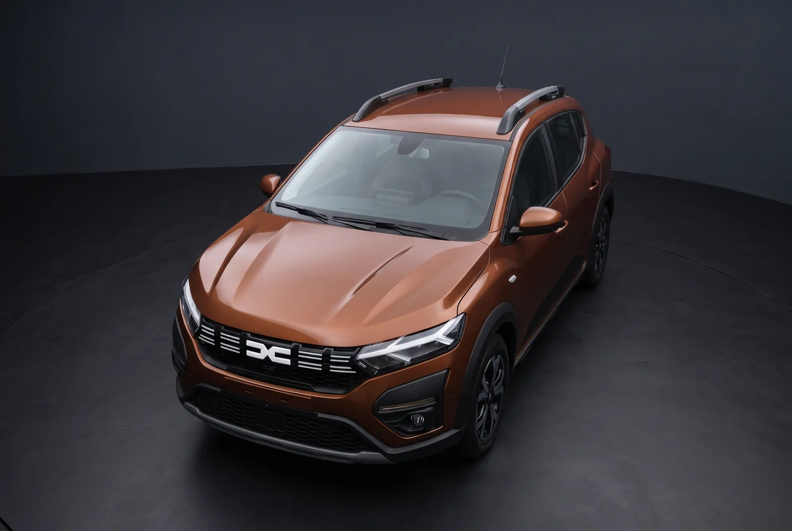 Detail van een Dacia