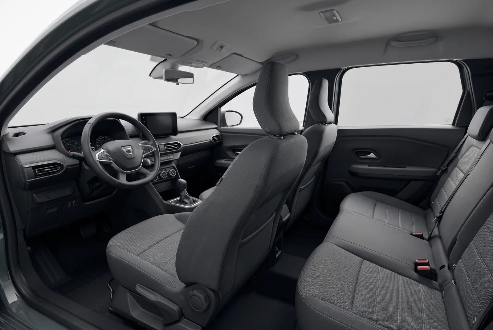 Interieur van een Dacia