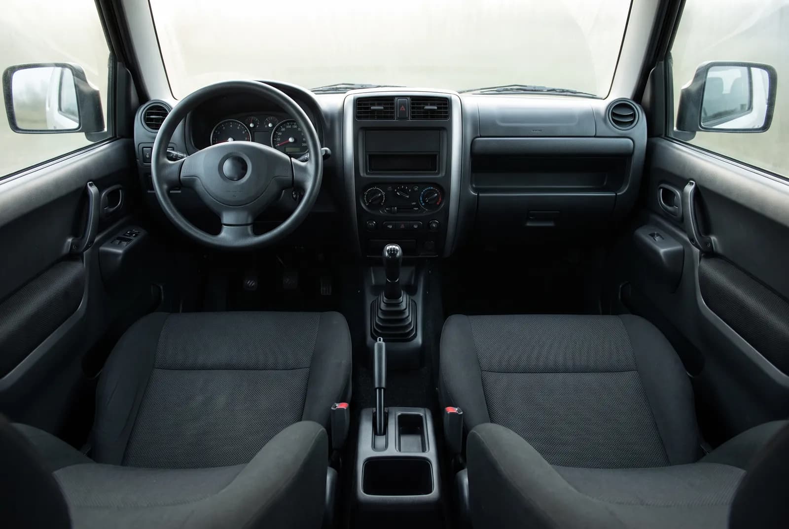 Interieur van een Daihatsu