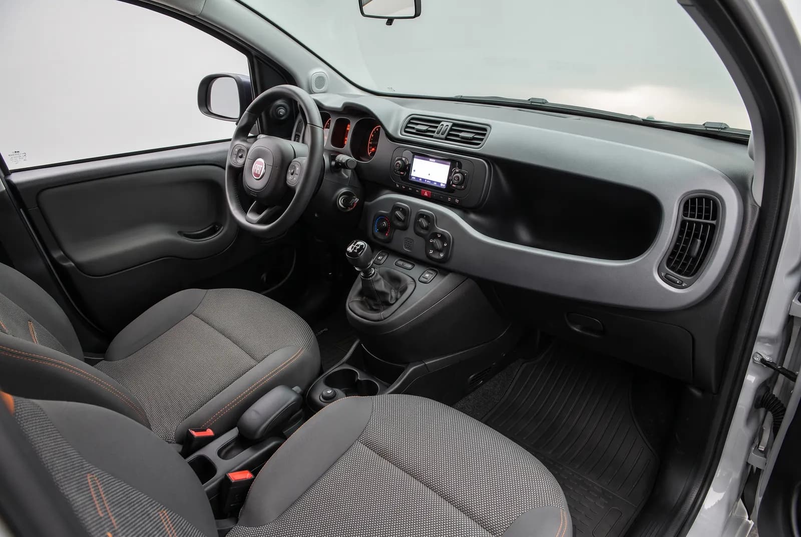 Interieur van een Fiat