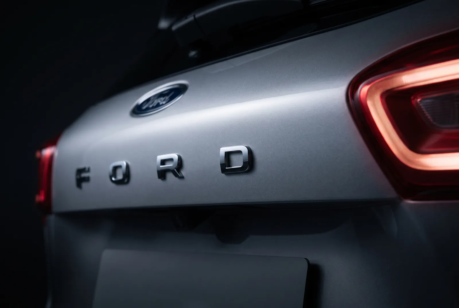Detail van een Ford