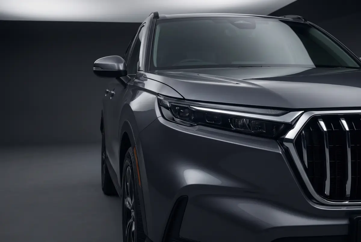 Detail van een Honda CR-V