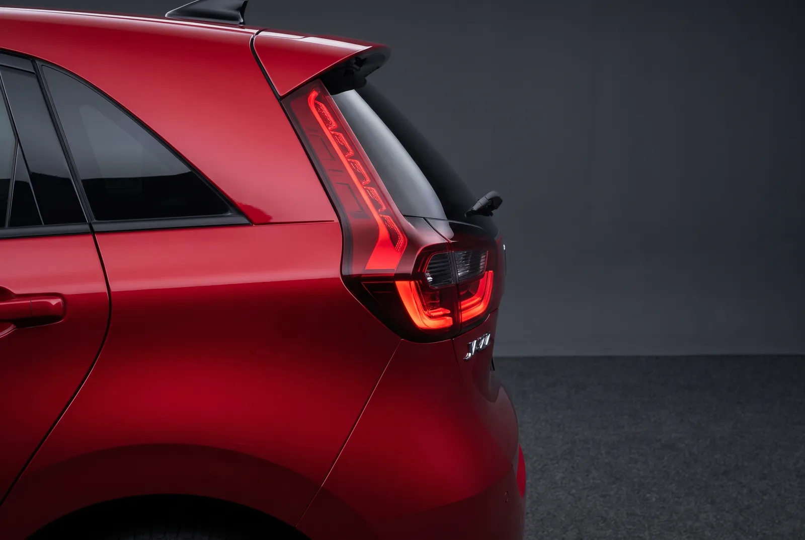 Detail van een Honda Jazz