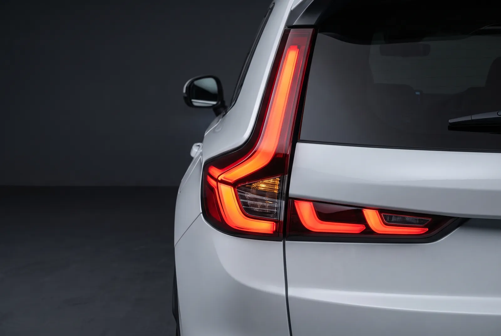 Detail van een Honda
