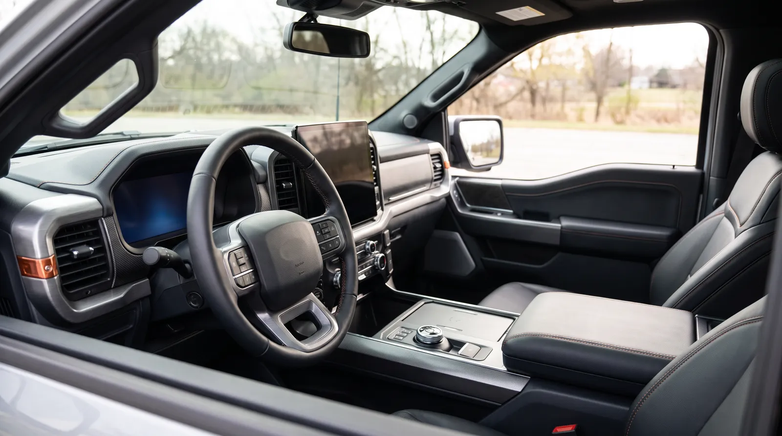 Interieur van een Hummer