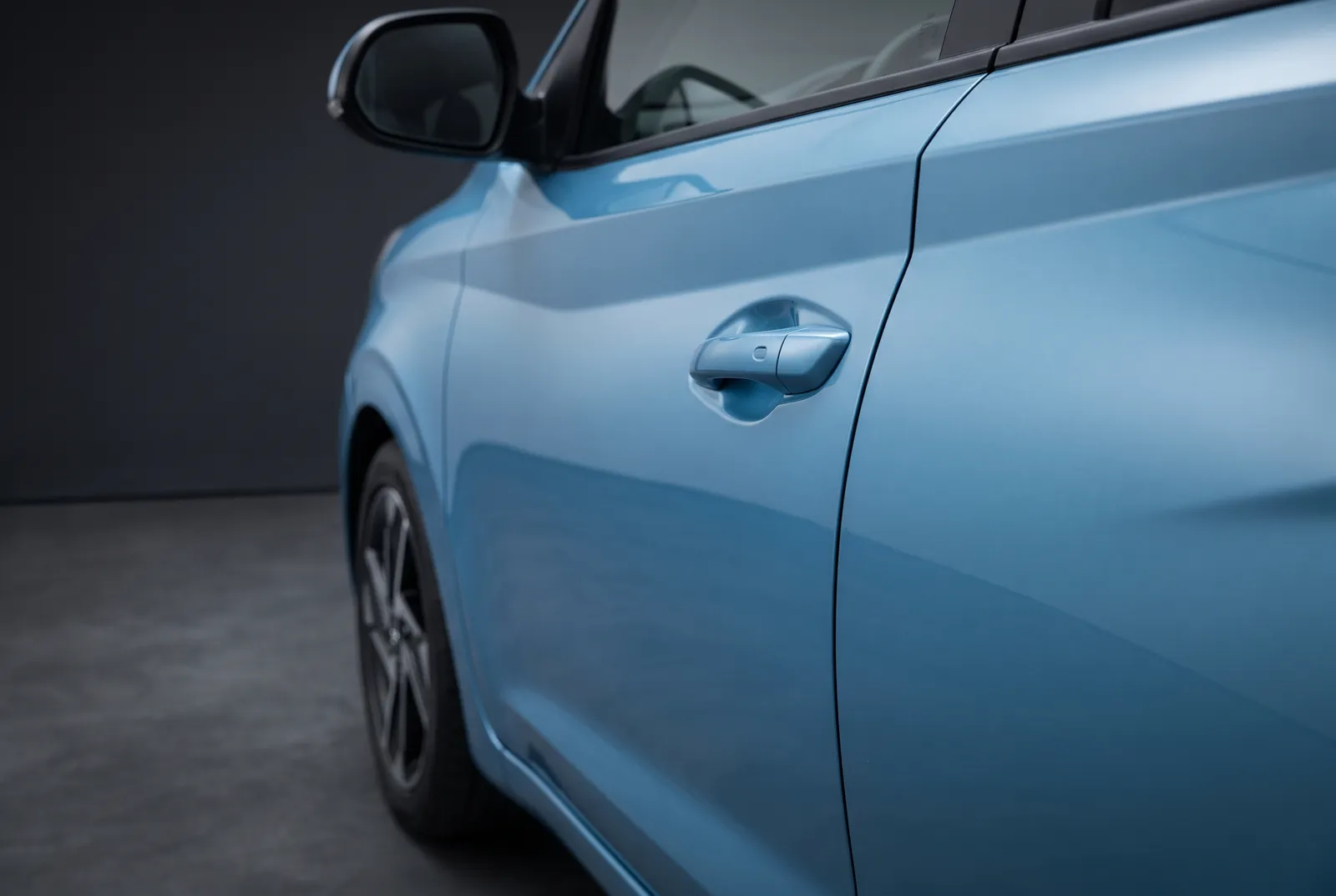 Detail van een Hyundai i10