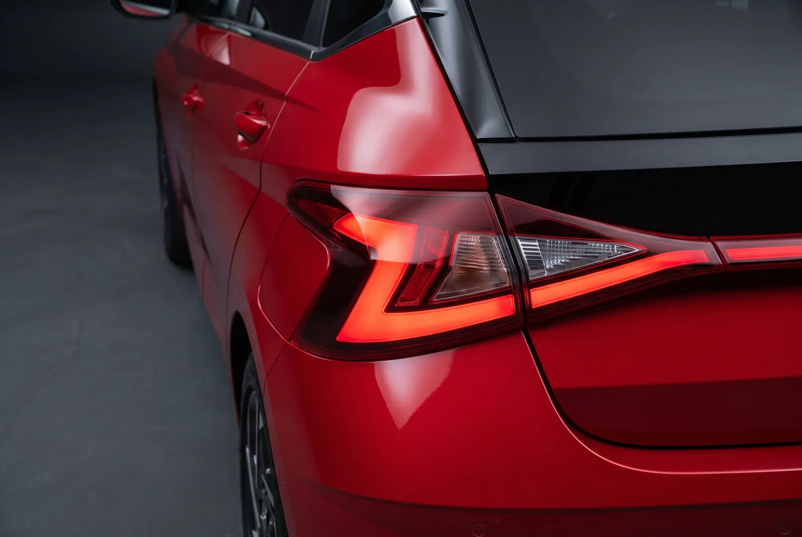 Detail van een Hyundai i20