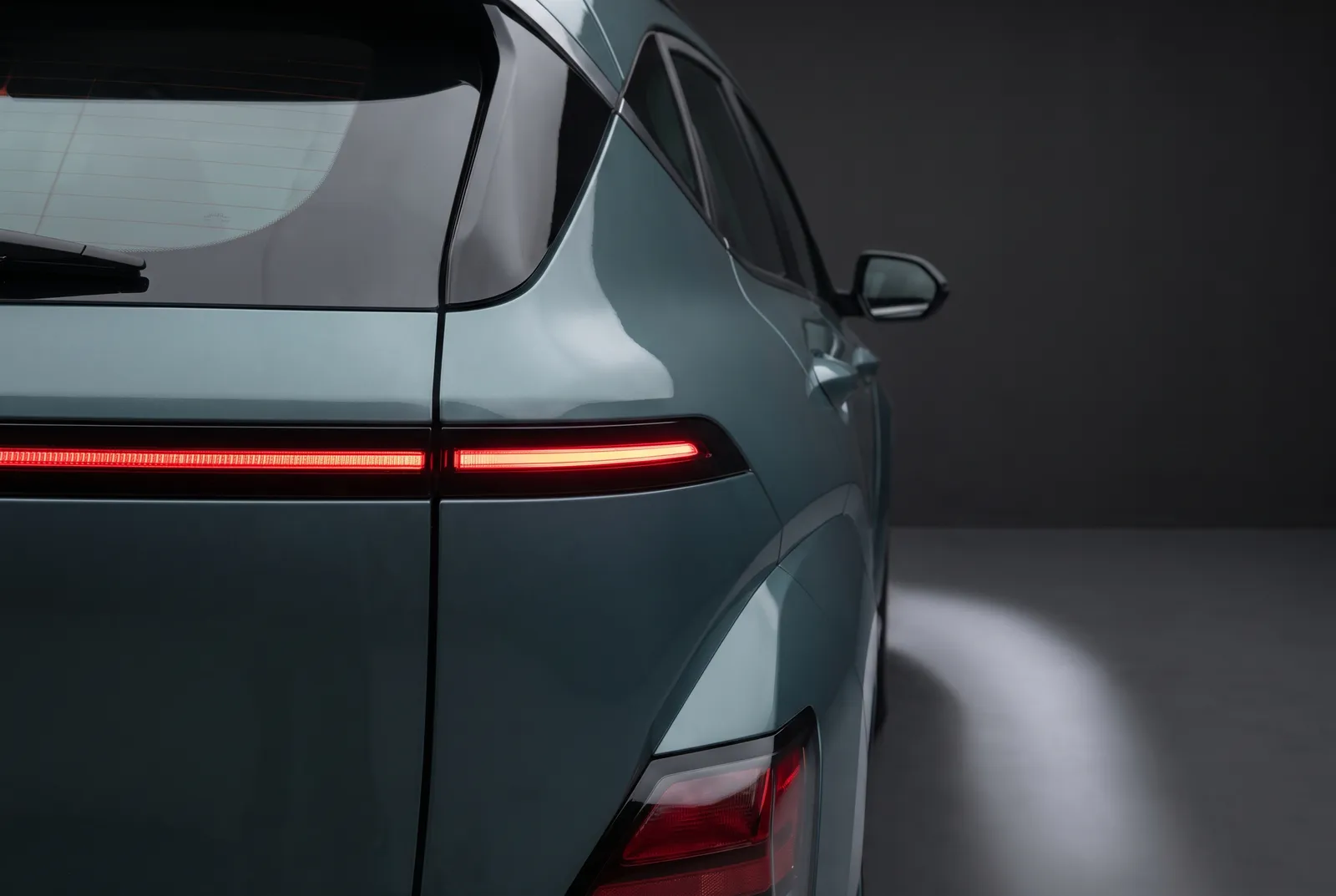 Detail van een Hyundai Kona