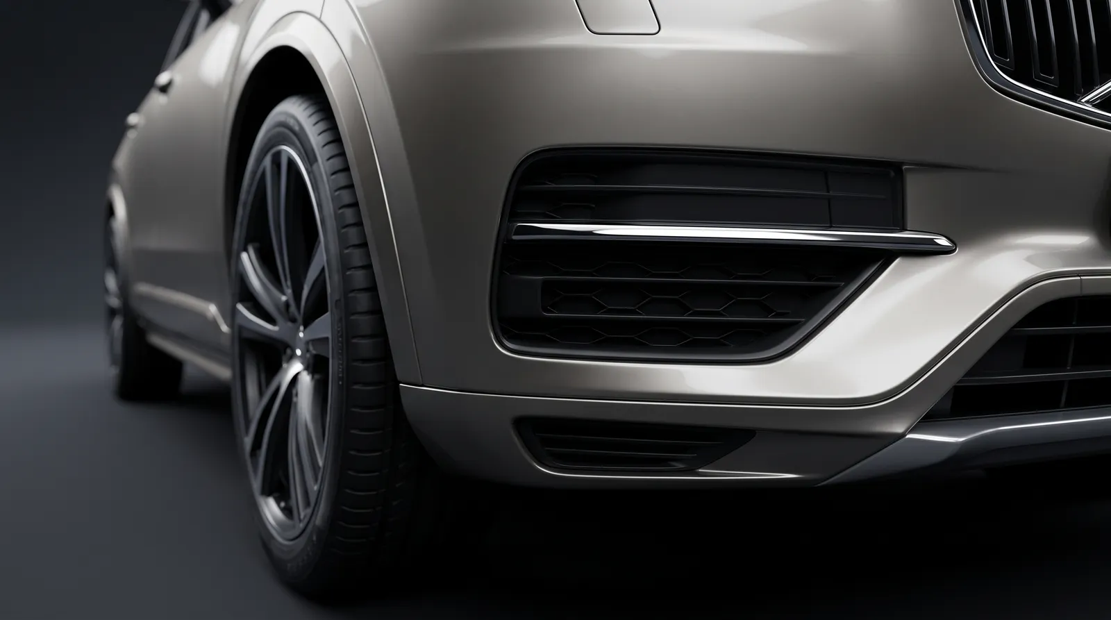 Detail van een Infiniti
