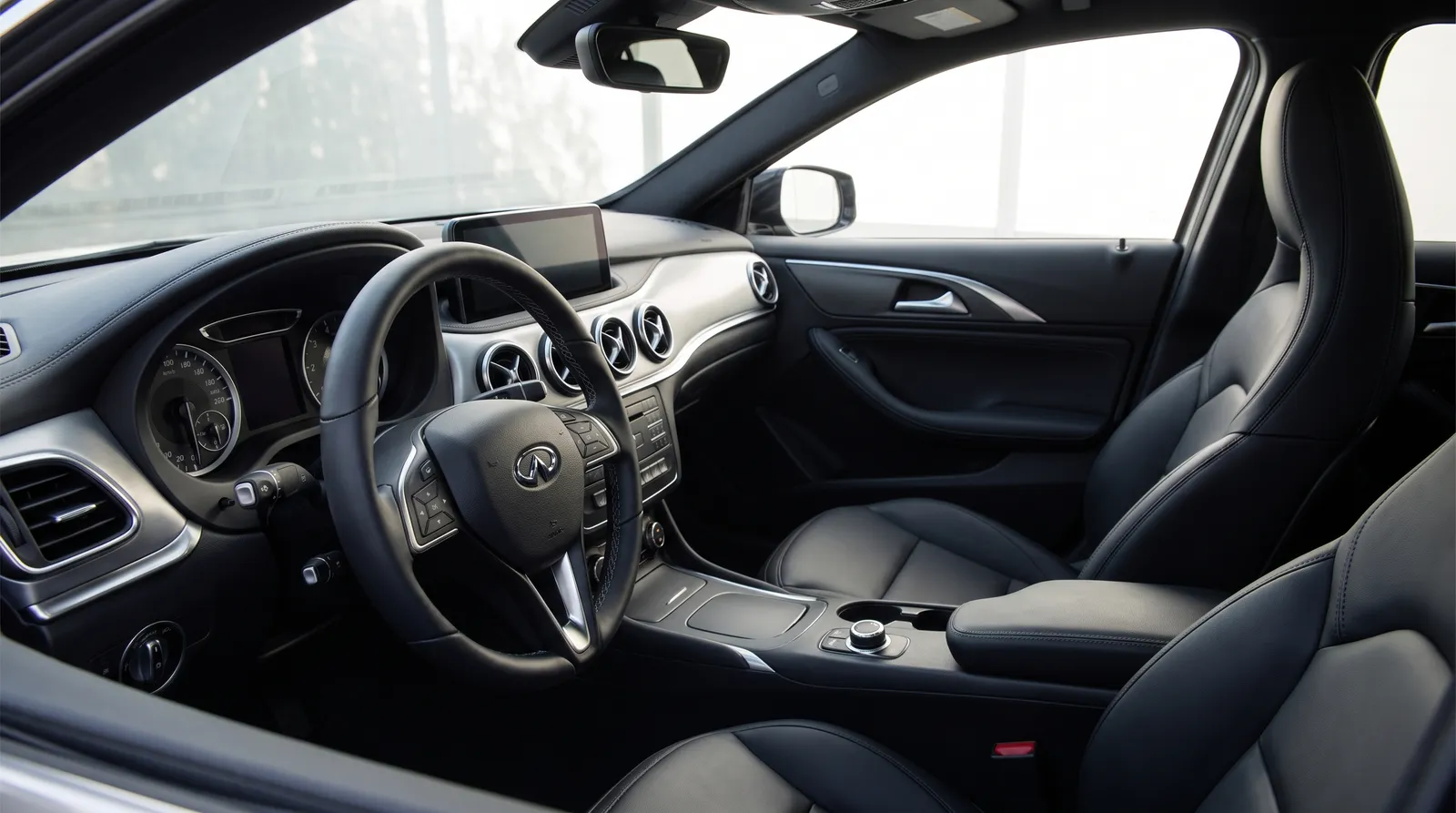 Interieur van een Infiniti