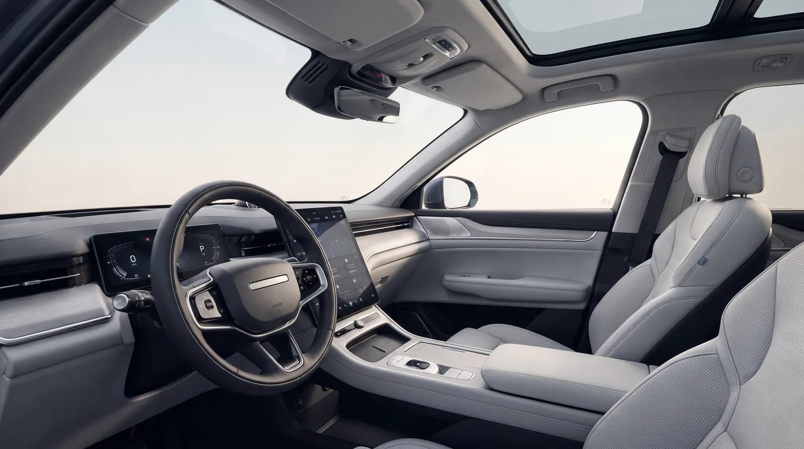 Interieur van een Jaecoo