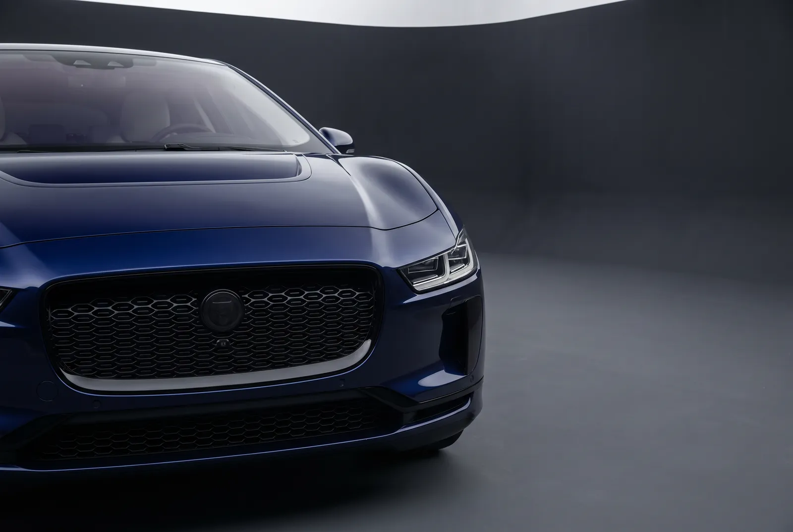 Detail van een Jaguar I-Pace
