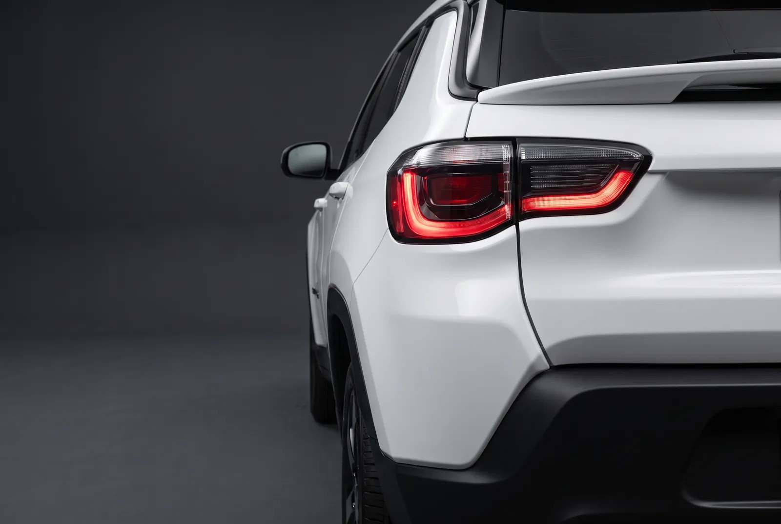 Detail van een Jeep Compass