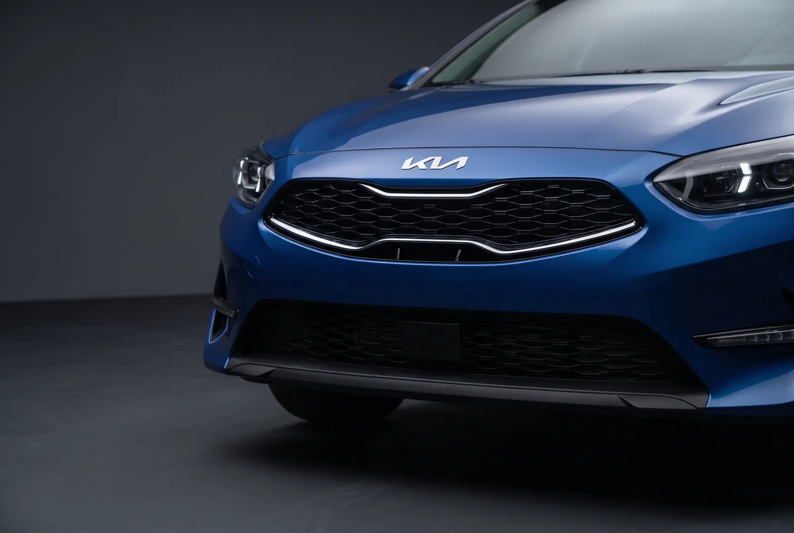Detail van een Kia Ceed