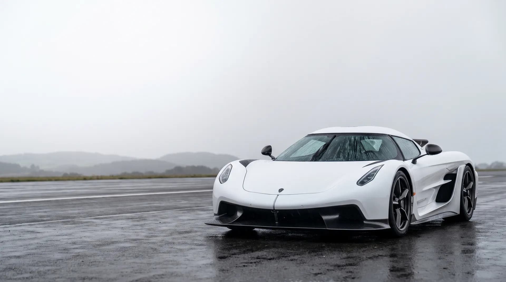 Koenigsegg in de studio