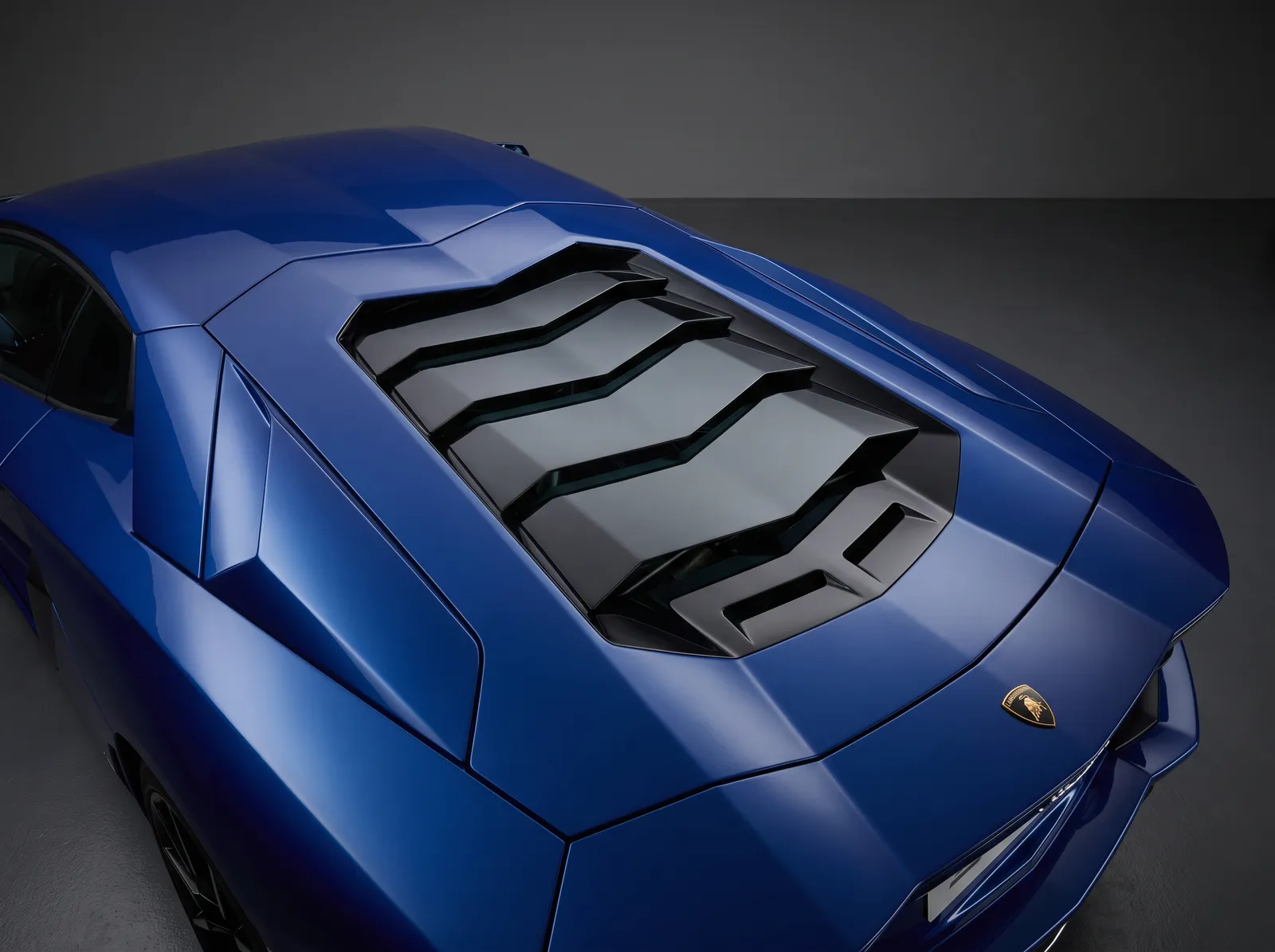 Detail van een Lamborghini Aventador