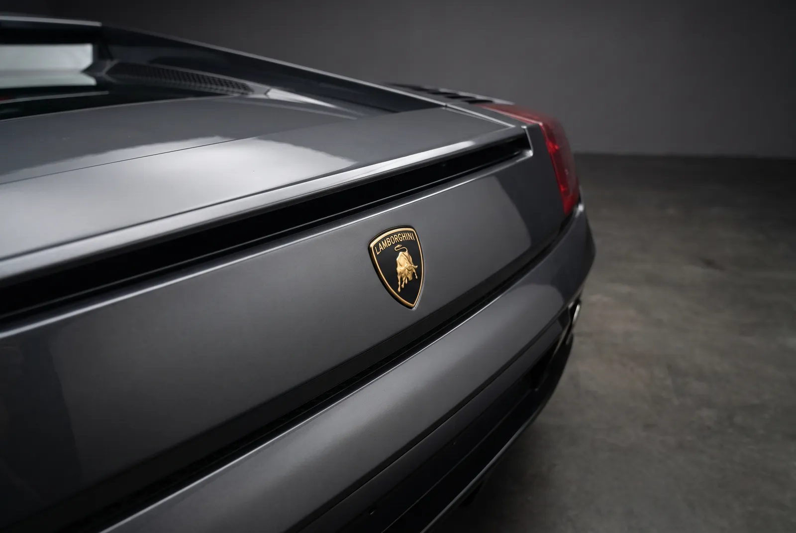 Detail van een Lamborghini Gallardo