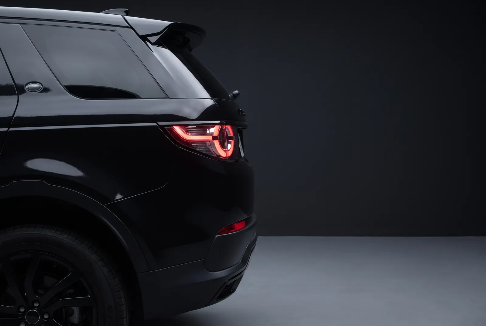 Detail van een Land Rover Discovery Sport