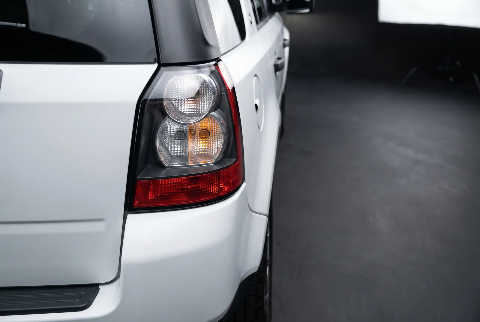 Detail van een Land Rover Freelander