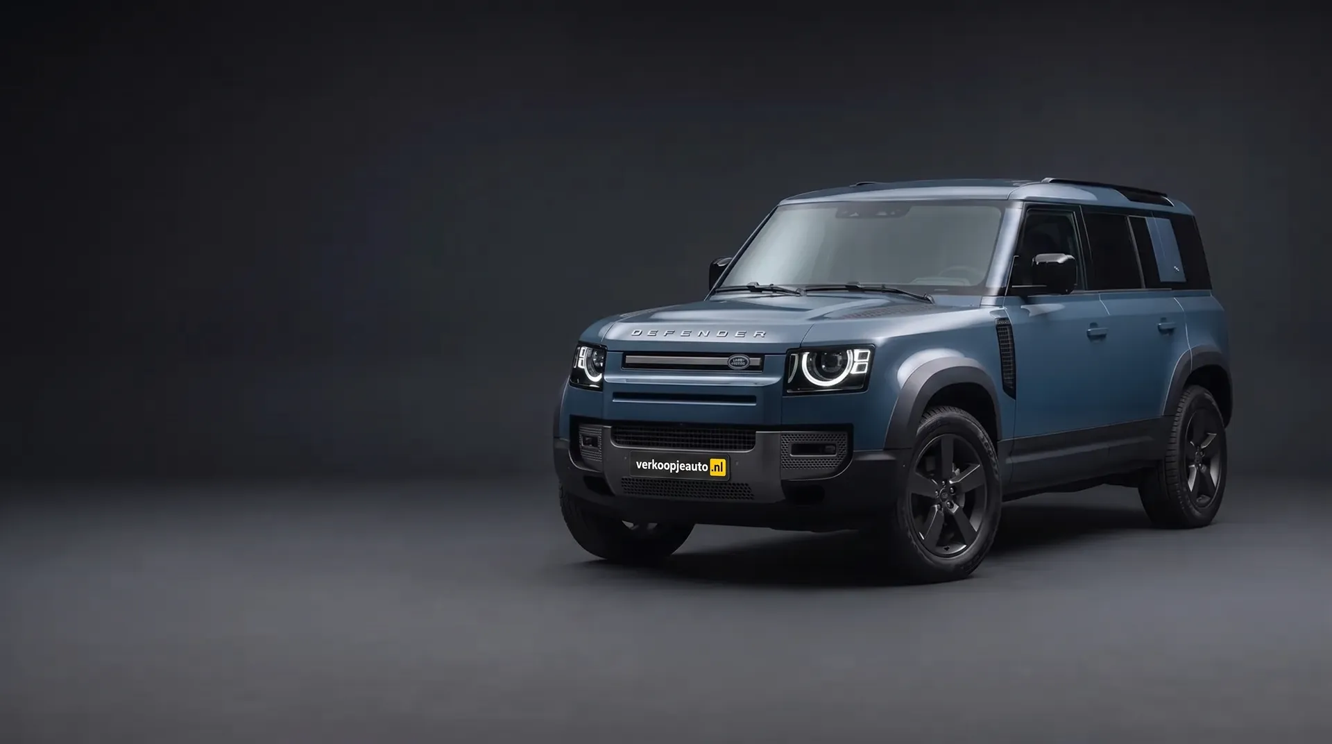 Land Rover in de studio