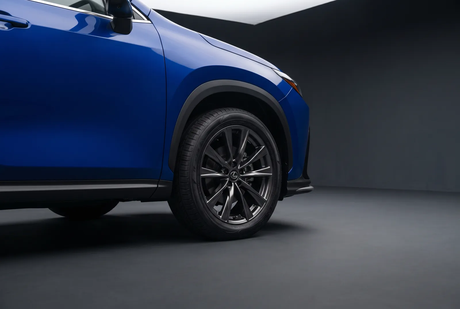 Detail van een Lexus NX