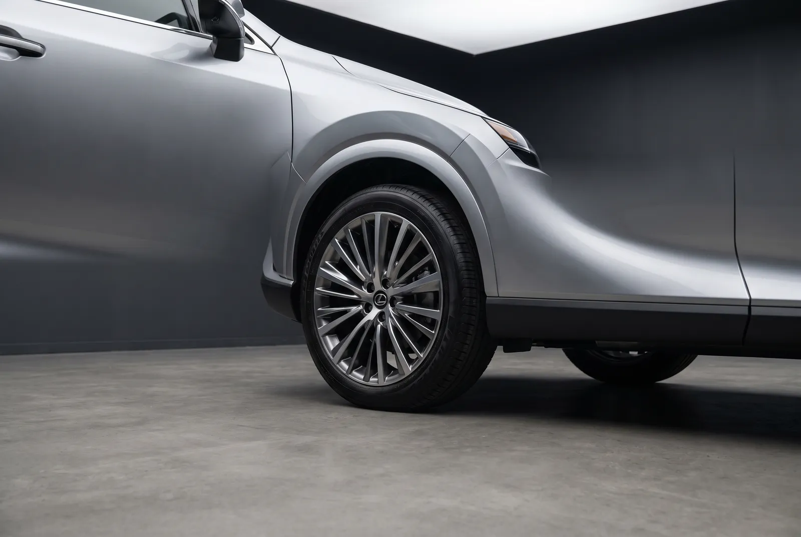Detail van een Lexus RX