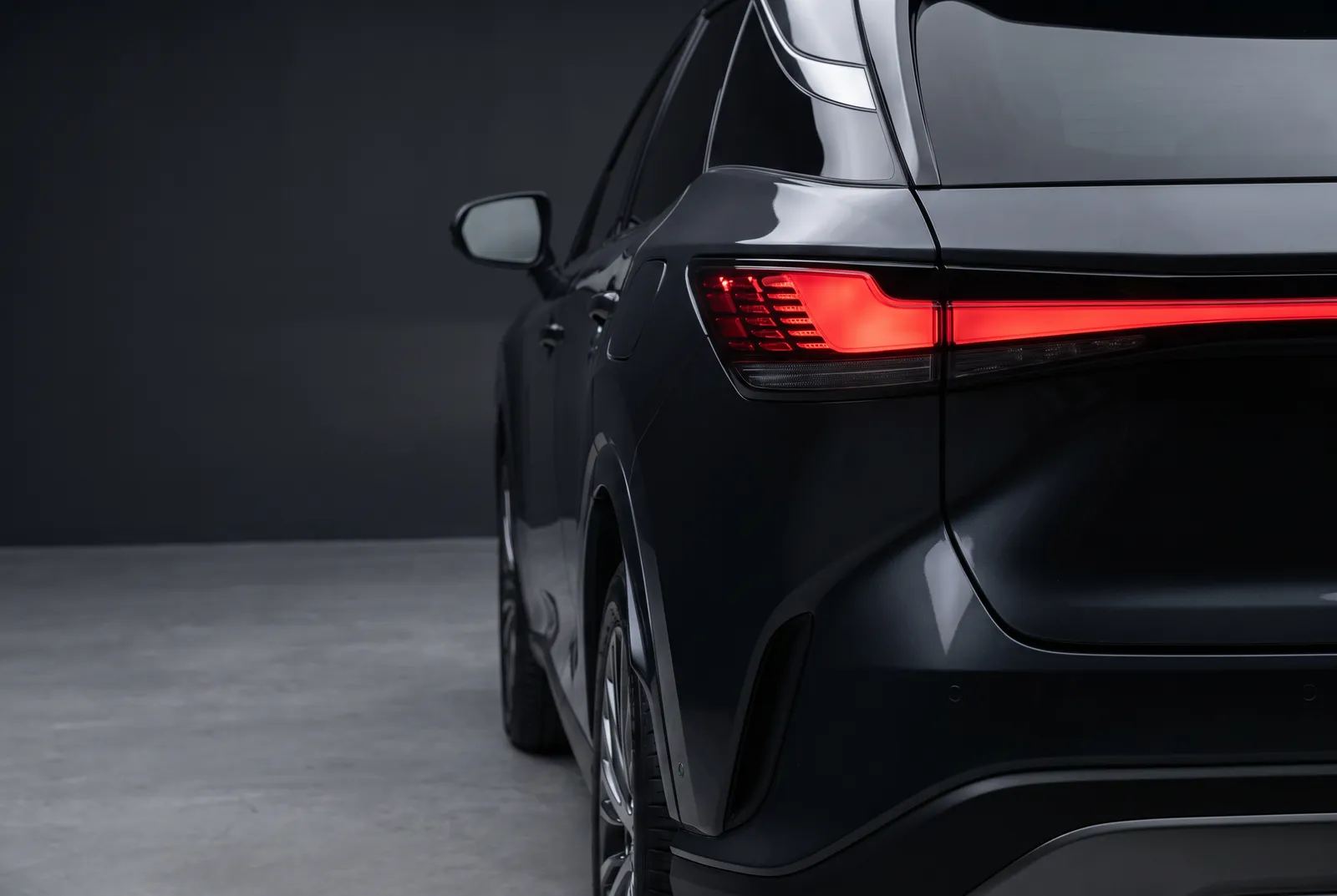 Detail van een Lexus