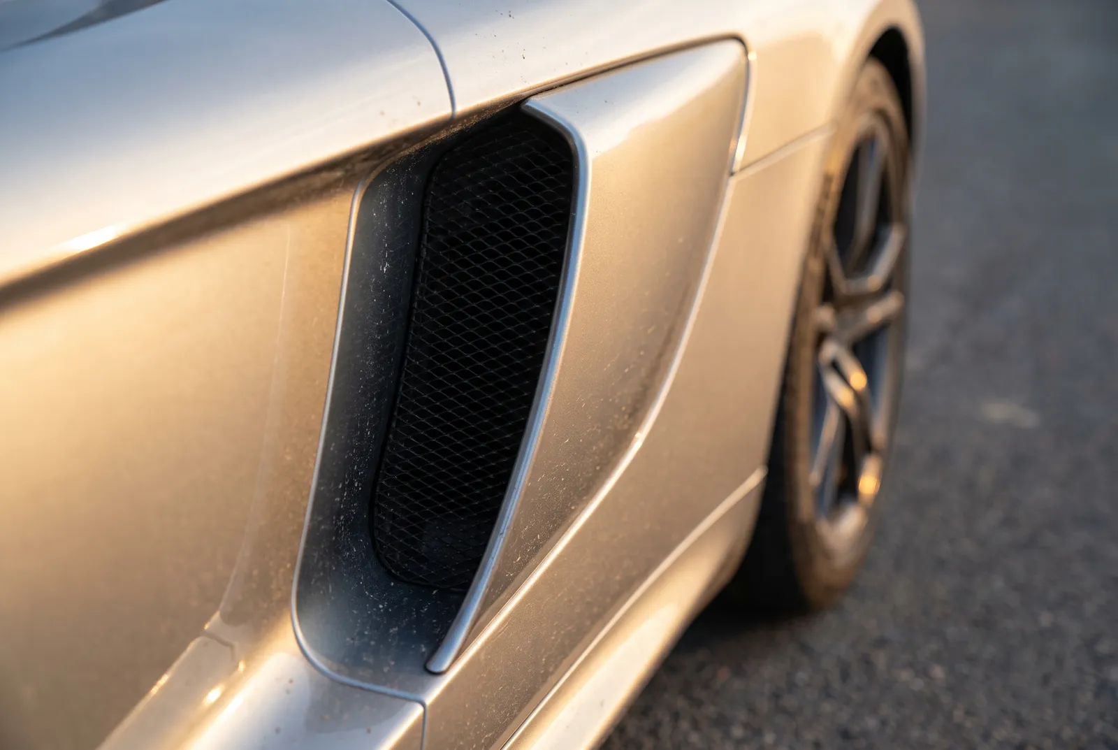 Detail van een McLaren Sportmodel