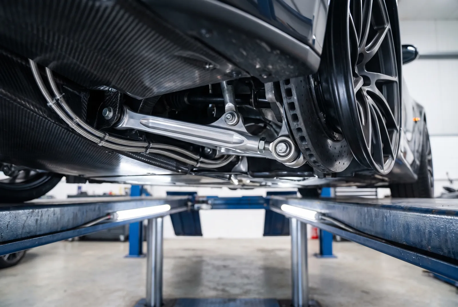 Detail van een McLaren