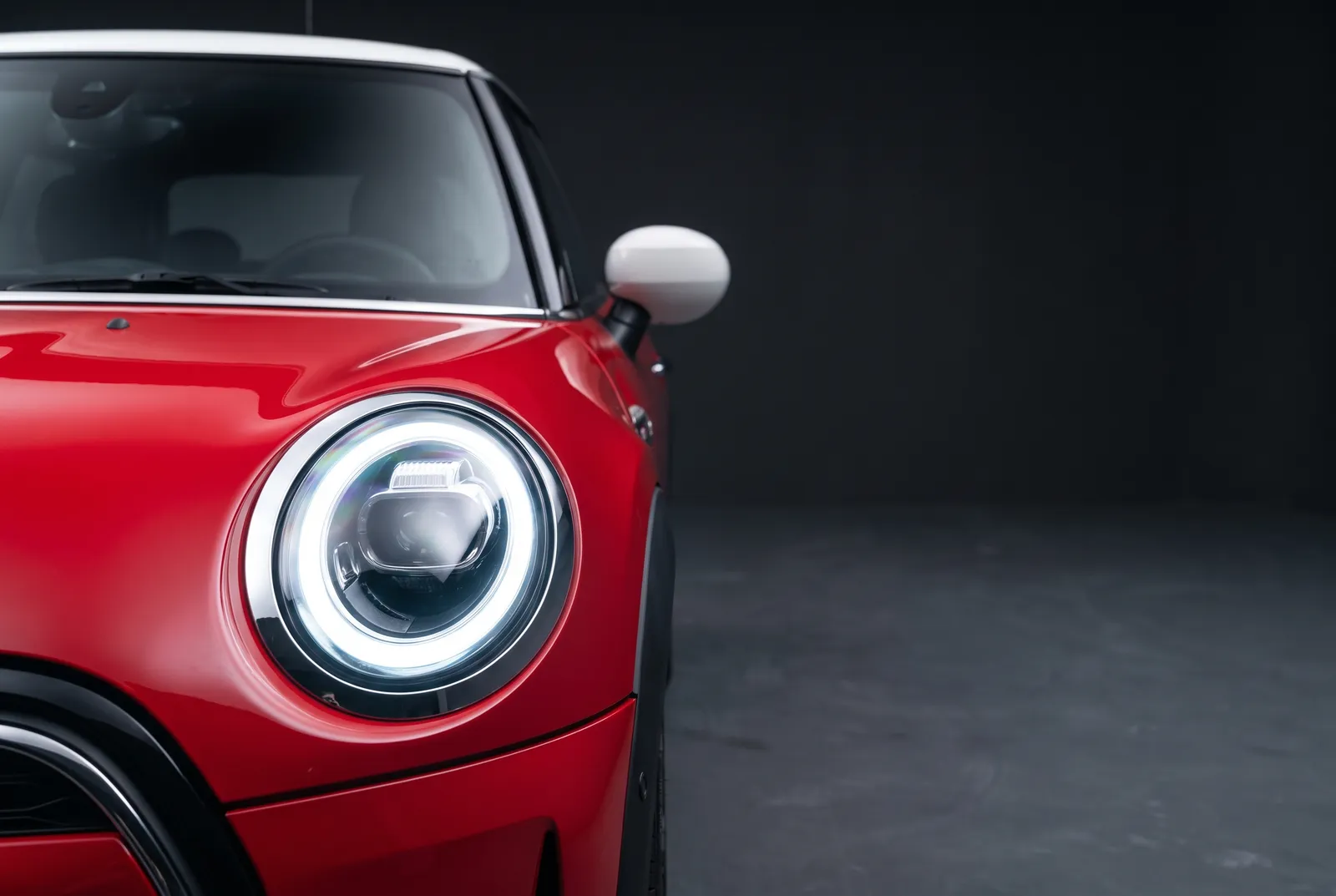 Detail van een Mini 3-deurs