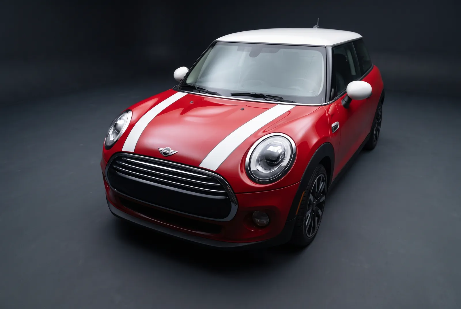 Detail van een Mini