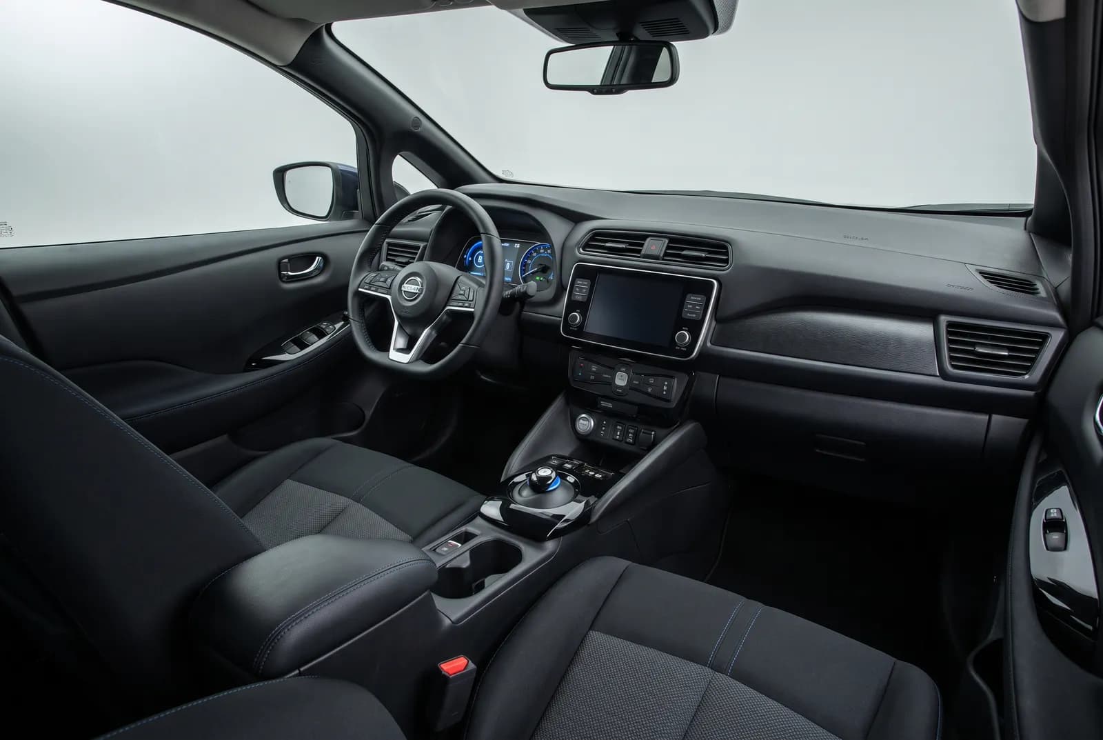 Interieur van een Nissan