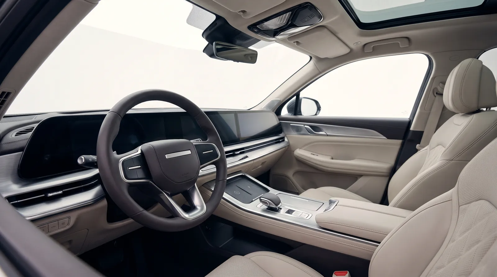 Interieur van een Omoda