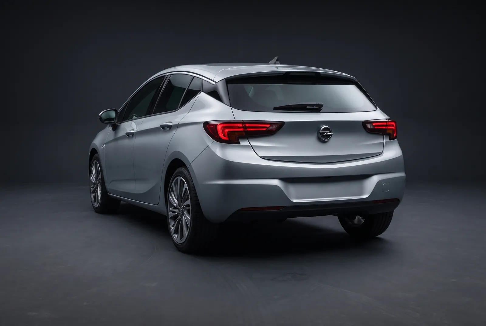 Detail van een Opel Astra