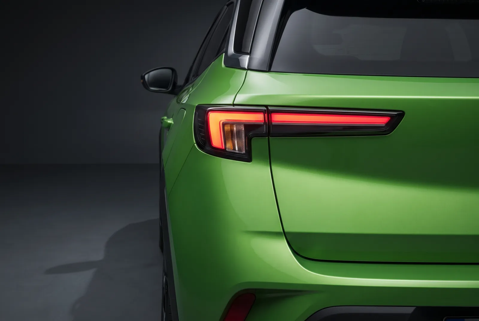 Detail van een Opel Mokka